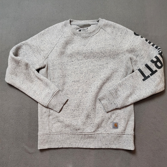 Carhartt Sweaters - Carhartt Gray Women's Sweater / Sweatshirt Relaxed Fit Shirt Sz Small